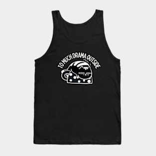 Lazy Sleeping Cat Tank Top